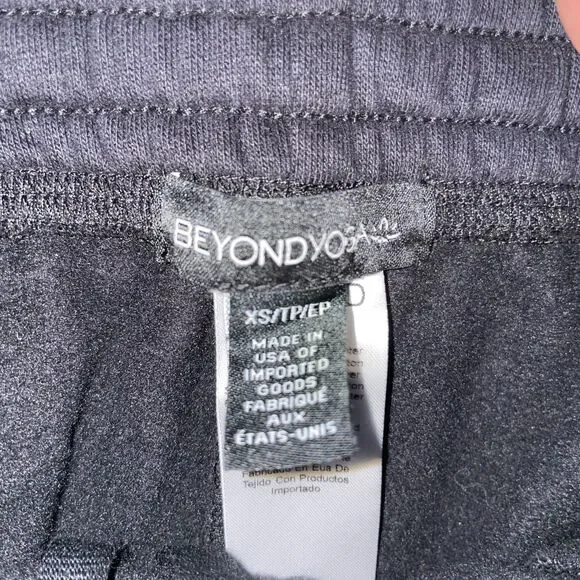 NWT Beyond Yoga LuxeFleece Sweatpants Black XS - Picture 3 of 5